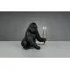 Trio Kong fekete gorilla asztali lámpa (TRI-R56611002) E14 1 izzós IP20