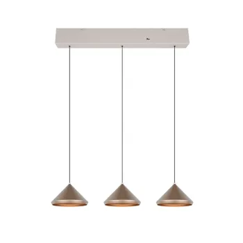 Trio Laguna cappuccino LED függesztett lámpa (TRI-336210365) LED 3 izzós IP20