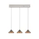Trio Laguna cappuccino LED függesztett lámpa (TRI-336210365) LED 3 izzós IP20