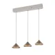 Trio Laguna cappuccino LED függesztett lámpa (TRI-336210365) LED 3 izzós IP20