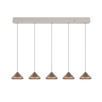 Trio Laguna cappuccino LED függesztett lámpa (TRI-336210565) LED 5 izzós IP20