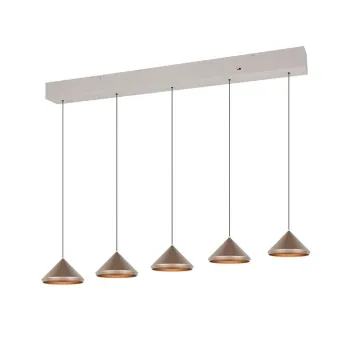 Trio Laguna cappuccino LED függesztett lámpa (TRI-336210565) LED 5 izzós IP20