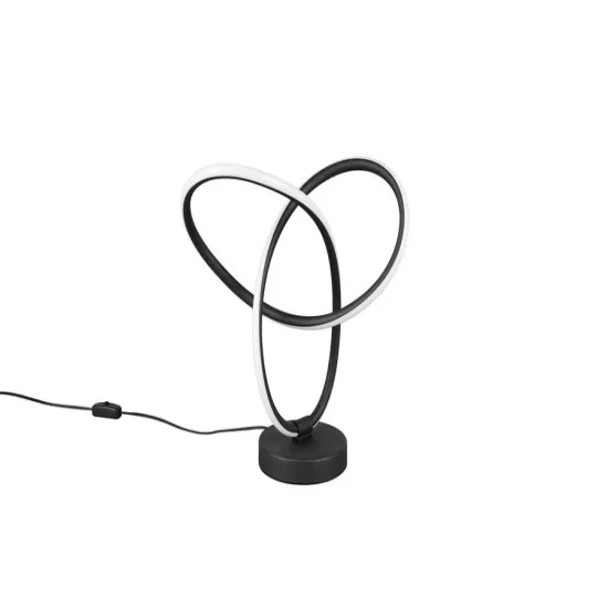 Trio Lando fekete LED asztali lámpa (TRI-R53591132) LED 1 izzós IP20