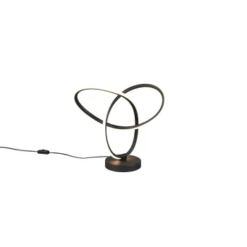 Trio Lando fekete LED asztali lámpa (TRI-R53591132) LED 1 izzós IP20