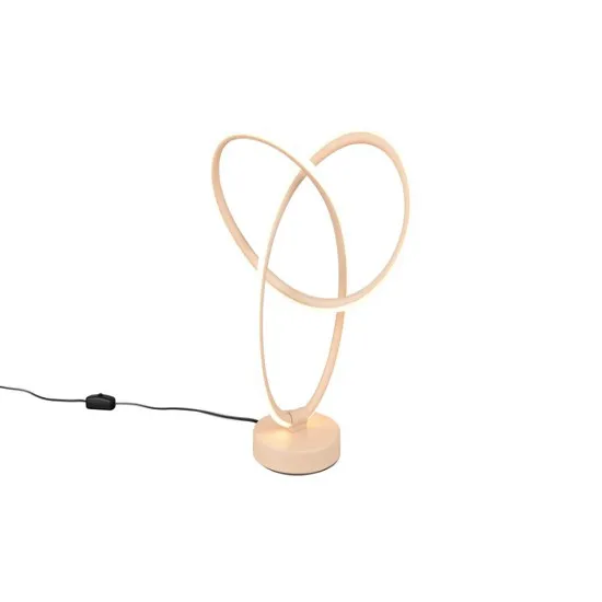 Trio Lando homokszínű LED asztali lámpa (TRI-R53591166) LED 1 izzós IP20