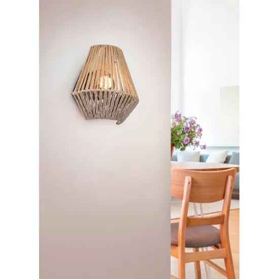 Trio Lira fekete-natúr hordozható LED asztali lámpa (TRI-R55991126) LED 1 izzós IP20