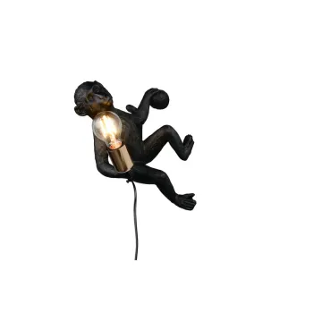 Trio Louy fekete csimpánz falikar (TRI-R26541002) E27 1 izzós IP20