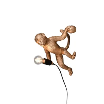 Trio Louy arany csimpánz falikar (TRI-R26541079) E27 1 izzós IP20
