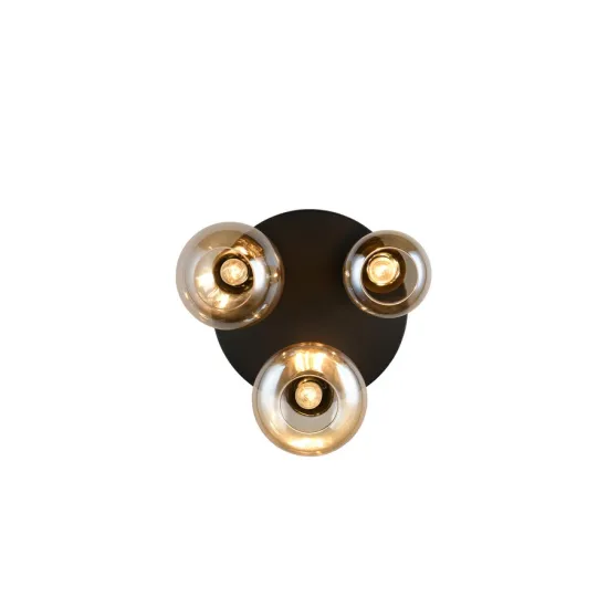 Trio Lumina borostyán mennyezeti lámpa (TRI-617030313) E14 3 izzós IP20