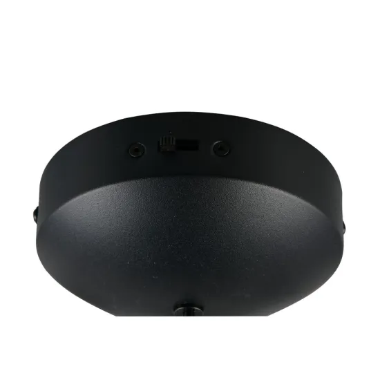 Trio Melita matt fekete LED függesztett lámpa (TRI-331510132) LED 1 izzós IP20