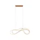 Trio Nala arany LED függesztett lámpa (TRI-344310179) LED 1 izzós IP20
