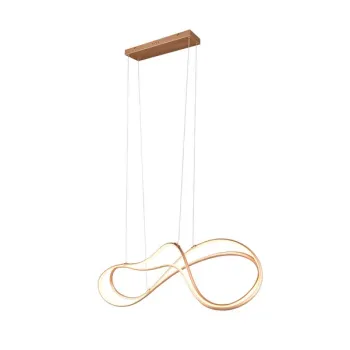 Trio Nala arany LED függesztett lámpa (TRI-344310179) LED 1 izzós IP20