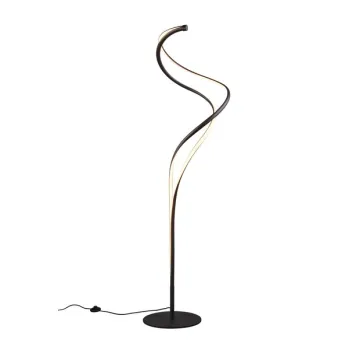 Trio Nala fekete LED állólámpa (TRI-444310132) LED 1 izzós IP20