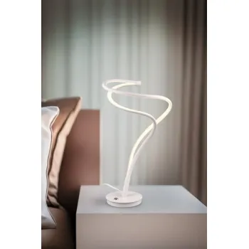 Trio Nala fekete LED asztali lámpa (TRI-544310132) LED 1 izzós IP20