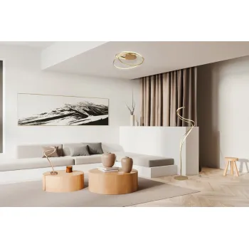 Trio Nala arany LED mennyezeti lámpa (TRI-644310179) LED 1 izzós IP20