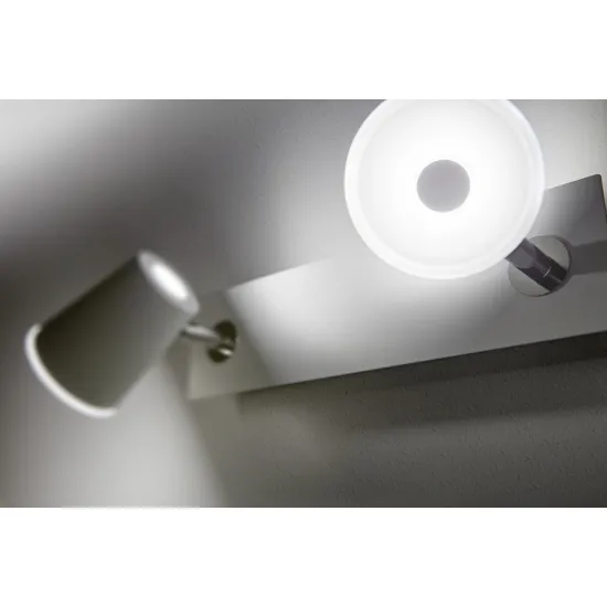 Trio Narcos matt fehér LED mennyezeti spotlámpa (TRI-873170231) LED 2 izzós IP20