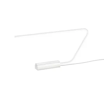 Trio Olea matt fehér LED asztali lámpa (TRI-554310131) LED 1 izzós IP20