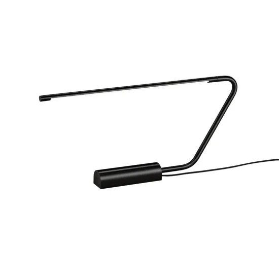 Trio Olea matt fekete LED asztali lámpa (TRI-554310132) LED 1 izzós IP20