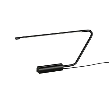 Trio Olea matt fekete LED asztali lámpa (TRI-554310132) LED 1 izzós IP20