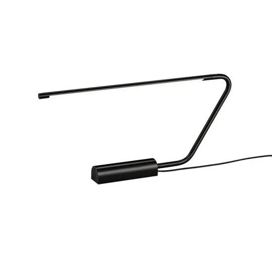 Trio Olea matt fekete LED asztali lámpa (TRI-554310132) LED 1 izzós IP20