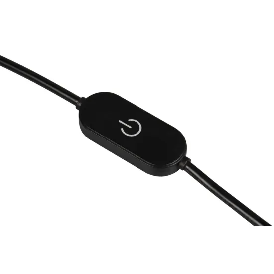 Trio Orbit matt nikkel-fekete LED asztali lámpa (TRI-544410107) LED 1 izzós IP20