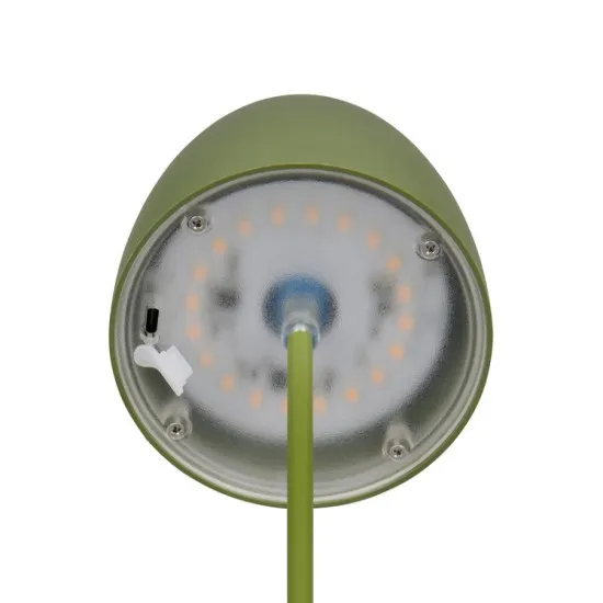 Trio Ortiz zöld LED kültéri asztali lámpa (TRI-R55601115) LED 1 izzós IP44