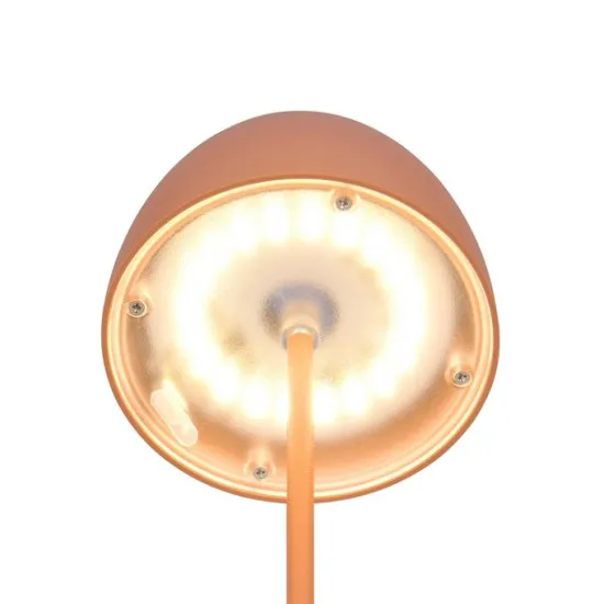 Trio Ortiz narancssárga LED kültéri asztali lámpa (TRI-R55601140) LED 1 izzós IP44