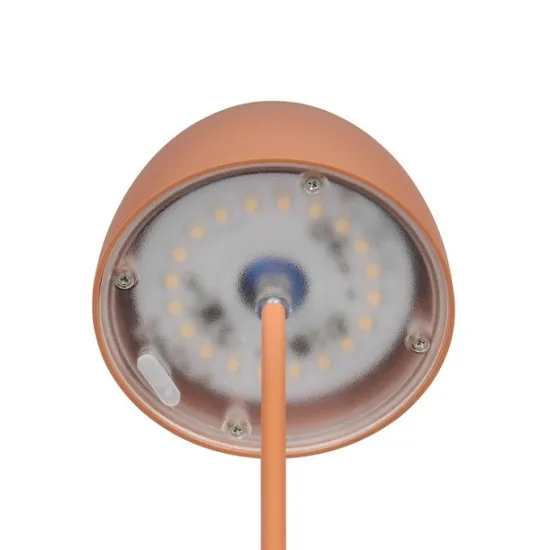 Trio Ortiz narancssárga LED kültéri asztali lámpa (TRI-R55601140) LED 1 izzós IP44