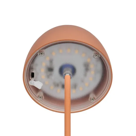 Trio Ortiz narancssárga LED kültéri asztali lámpa (TRI-R55601140) LED 1 izzós IP44