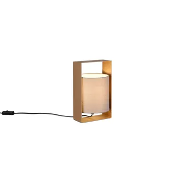 Trio Pail barna-szürke asztali lámpa (TRI-R55751065) E27 1 izzós IP20