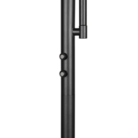 Trio Palermo fekete LED állólámpa olvasókarral (TRI-R45741132) LED 2 izzós IP20