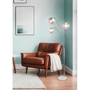 Trio Paxton króm állólámpa (TRI-416900306) E27 3 izzós IP20