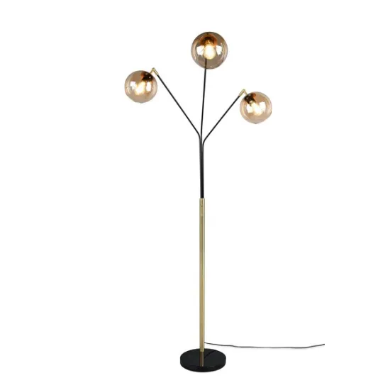 Trio Paxton arany-fekete állólámpa (TRI-416900380) E27 3 izzós IP20