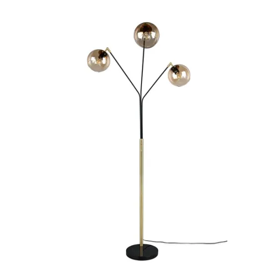 Trio Paxton arany-fekete állólámpa (TRI-416900380) E27 3 izzós IP20