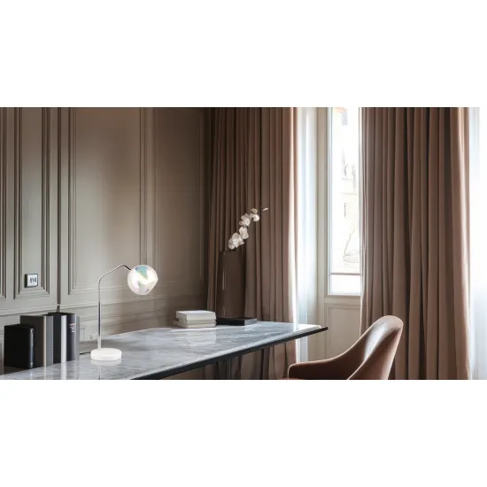 Trio Paxton króm asztali lámpa (TRI-516900106) E14 1 izzós IP20