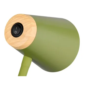 Trio Pongo zöld LED csiptetős lámpa (TRI-R25831115) LED 1 izzós IP20