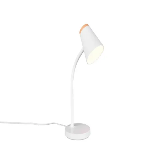 Trio Pongo fehér LED asztali lámpa (TRI-R55831101) LED 1 izzós IP20