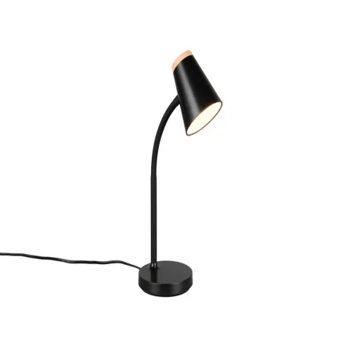 Trio Pongo fekete LED asztali lámpa (TRI-R55831102) LED 1 izzós IP20