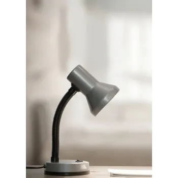 Trio Pronto szürke asztali lámpa (TRI-5027011-47) E27 1 izzós IP20