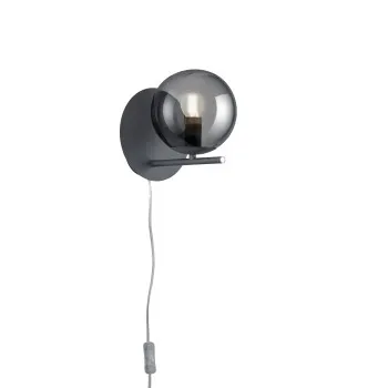 Trio Pure antracit falikar (TRI-202000142) E14 1 izzós IP20