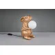 Trio Rabbit - állatos arany nyúl asztali lámpa (TRI-R56511079) G9 1 izzós IP20