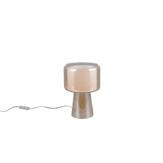 Trio Rocka borostyán asztali lámpa (TRI-519900113) E14 1 izzós IP20