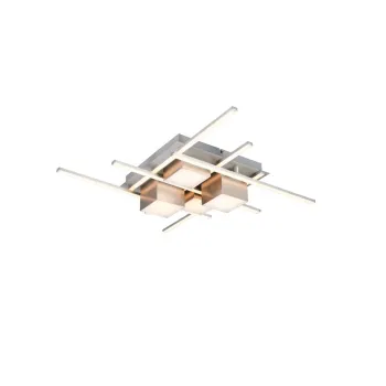 Trio Roger matt króm LED mennyezeti lámpa (TRI-647810407) LED 1 izzós IP20