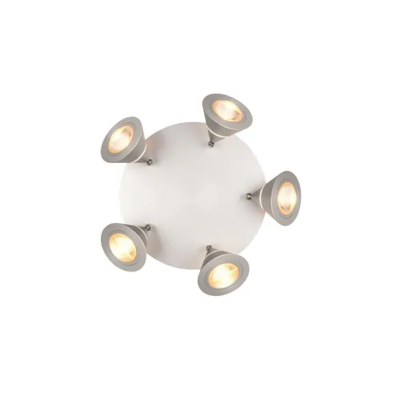 Trio Romeo matt nikkel LED mennyezeti lámpa (TRI-637010507) LED 5 izzós IP20