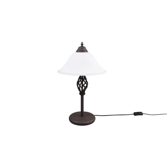 Trio Rustica rozsdabarna asztali lámpa (TRI-501000224) E14 2 izzós IP20