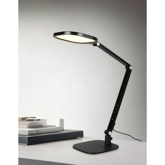 Trio Servo matt fekete LED asztali lámpa (TRI-535810132) LED 1 izzós IP20