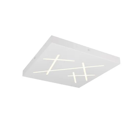 Trio Snip matt fehér LED mennyezeti lámpa (TRI-630810131) LED 1 izzós IP20