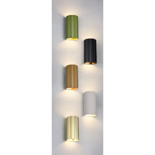 Trio Soka zöld fali lámpa (TRI-267700215) GU10 2 izzós IP20