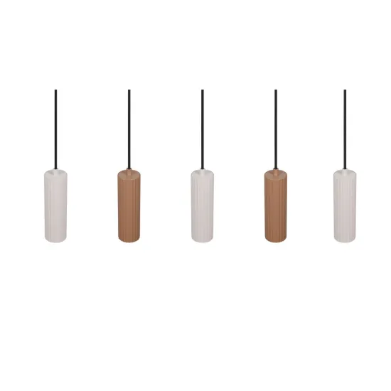 Trio Soka barna függesztett lámpa (TRI-367700565) GU10 5 izzós IP20