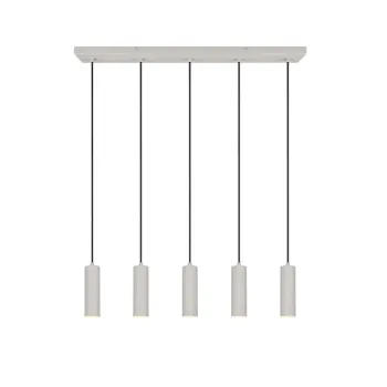 Trio Soka szürke függesztett lámpa (TRI-367700576) GU10 5 izzós IP20